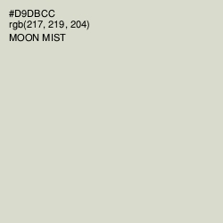 #D9DBCC - Moon Mist Color Image